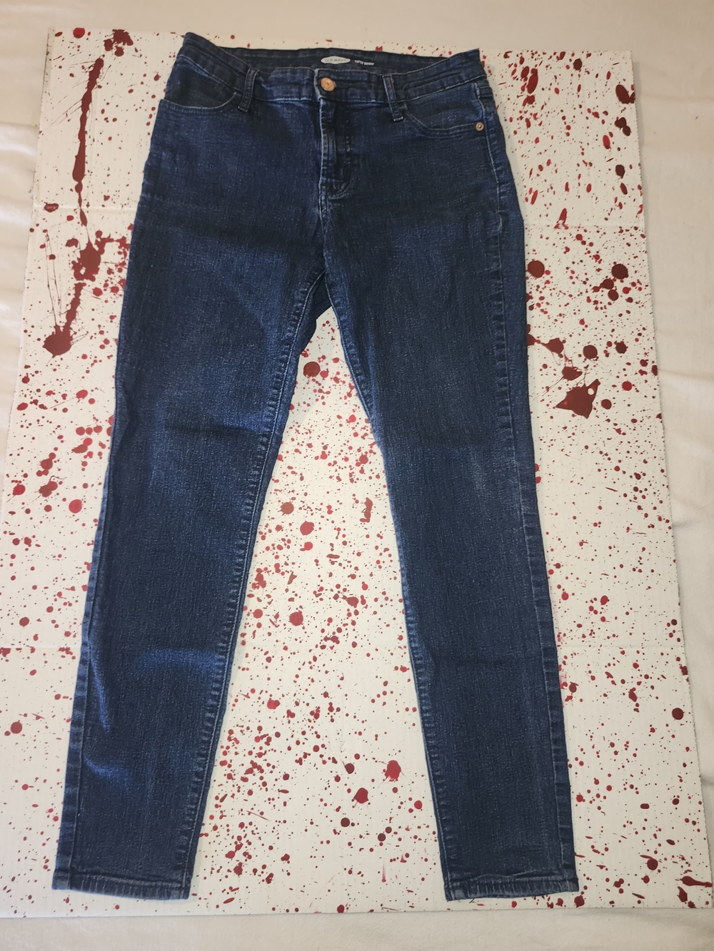 Old Navy Women's Dark Indigo Skinny Jeans